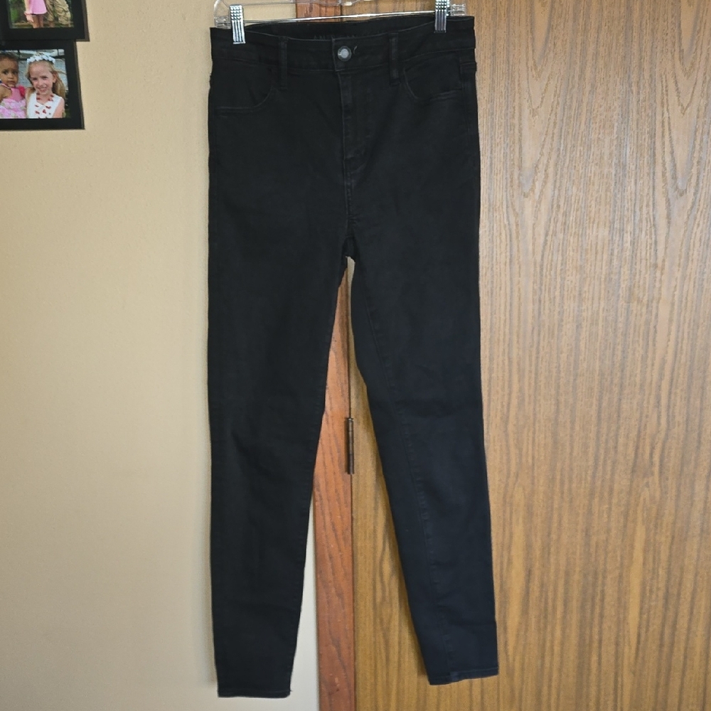 American Eagle Outfitters Black High Rise Women's Jeans